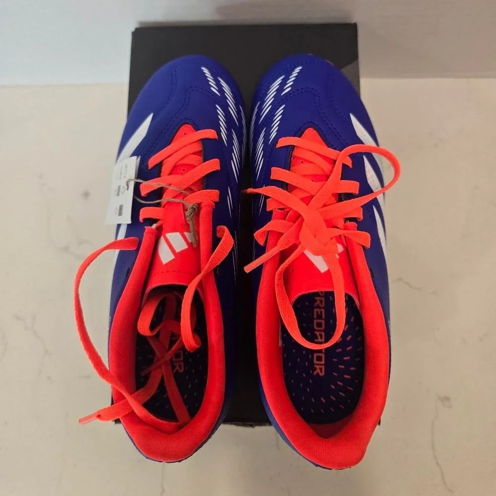 Adidas Predator club FXG J Blue/Orange kids - 3.5 US